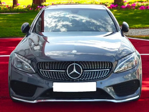 💥BLACK DIAMOND RADIATOR GRILLE SUITABLE FOR Mercedes Benz C-Class W205 14-18💥 