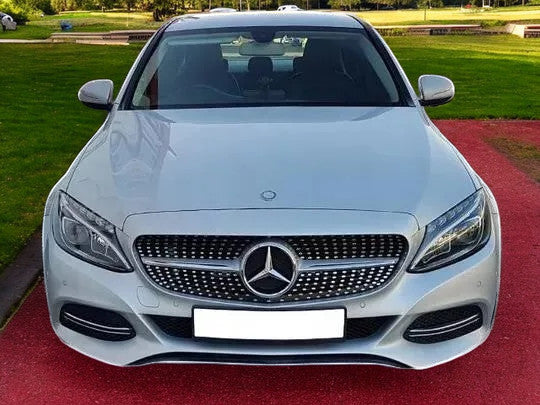 💥BLACK DIAMOND RADIATOR GRILLE SUITABLE FOR Mercedes Benz C-Class W205 14-18💥 
