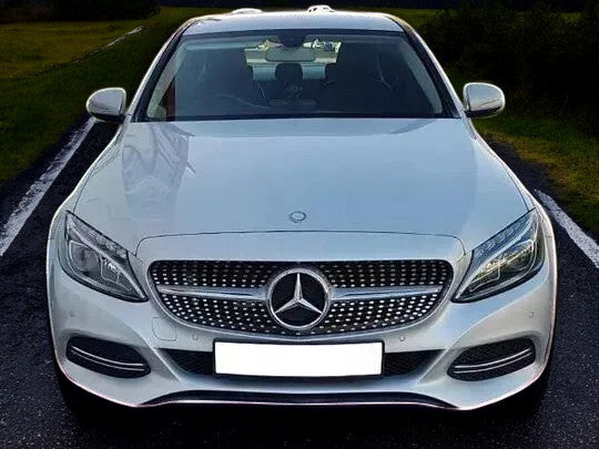 💥GRIGLIA RADIATORE ARGENTODIAMANTE ADATTO PER MercedesBenz Classe CW205 14-18💥