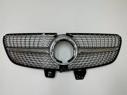 💥DIAMOND SILVER RADIATOR GRILLE SUITABLE FOR Mercedes Benz V-Class W447 19💥 