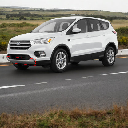 💥Spoiler paraurti anteriore argento adatto per Ford Kuga 2017 - 2019💥