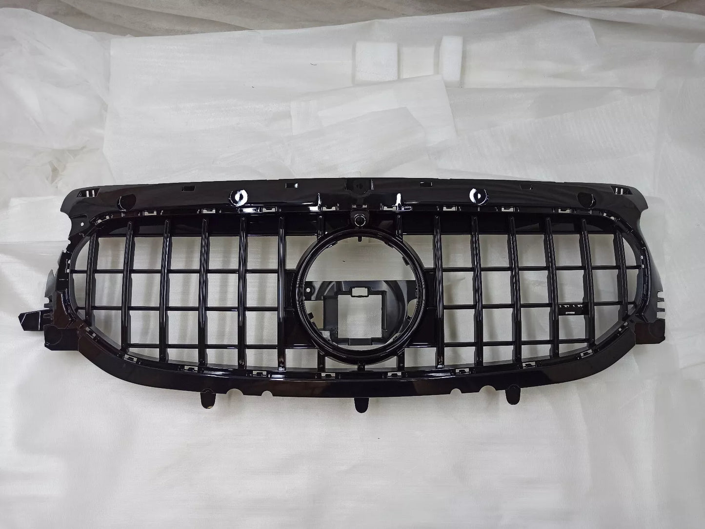 💥GRIGLIA RAFFREDDATORE PANAMERICANA NERO ADATTO PER Mercedes Benz H247 GLA 20💥