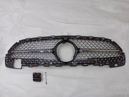 💥GRIGLIA RADIATORE NERO DIAMANTE DADATTO PER Mercedes Benz W206 Classe C 21💥