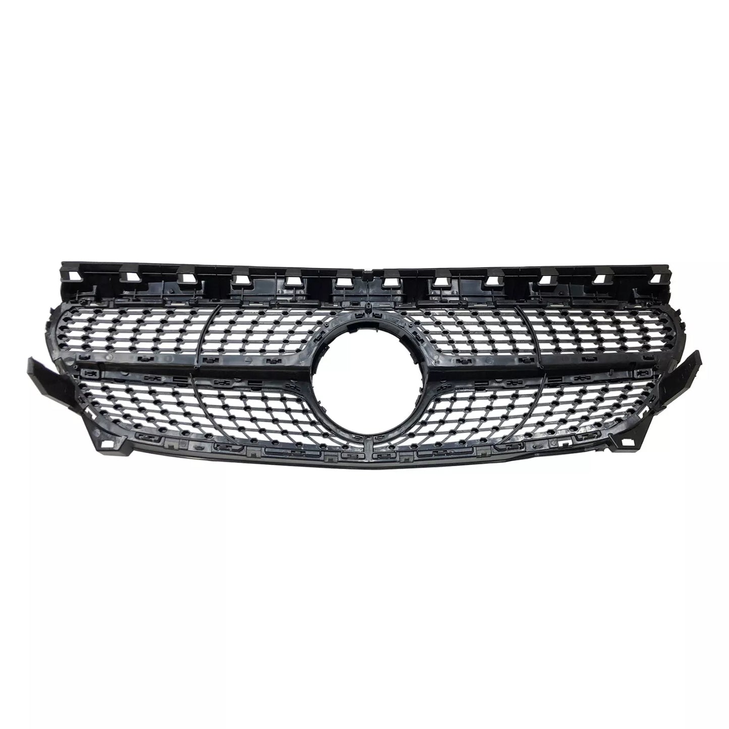 💥GRIGLIA REFRIGATOR NERO DIAMANTE ADATTO PER Mercedes Benz CLA Kl W117 16-19💥