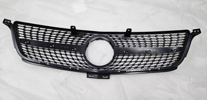 💥GRIGLIA RADIATORE ARGENTO DIAMANTE ADATTO PER Mercedes Benz ML W166 11-20💥