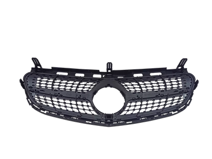 💥GRIGLIA RADIATORE NERA DIAMANTE ADATTO PER Mercedes Benz Classe E W212 13-16💥