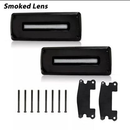 💥LED Rear Lights Light Bar Suitable for Mercedes G-Class W463 (2008-2017) Facelift 2018 Design Dynamic Sequential Turning Lights Smoke Red💥