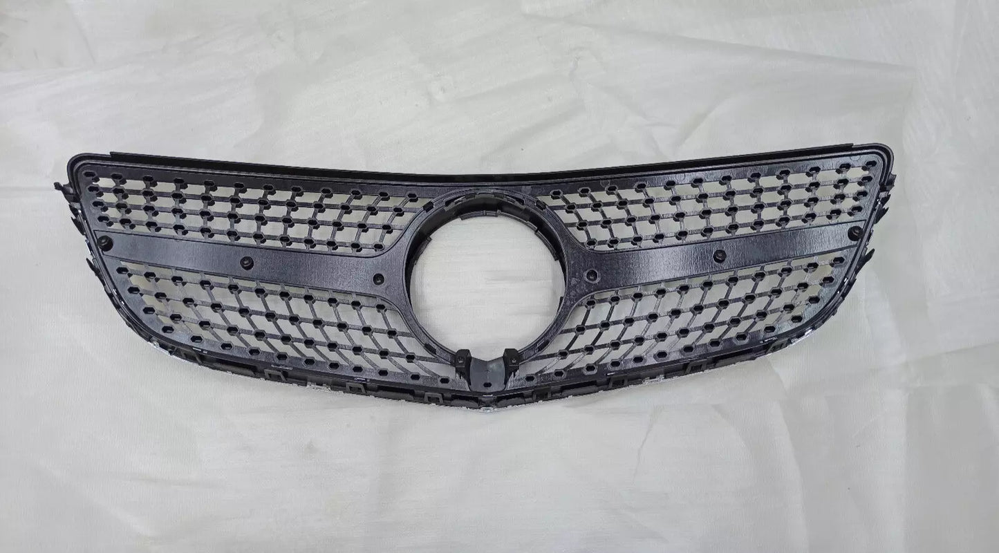 ⭐GRIGLIA RAFFREDDATORE ARGENTDIAMANTO ADATTO PER MercedesBenz C207 W207 E Coupe⭐