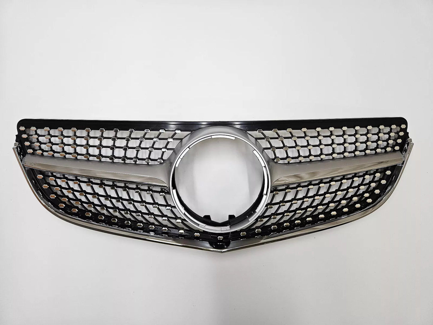 ⭐GRIGLIA RAFFREDDATORE ARGENTDIAMANTO ADATTO PER MercedesBenz C207 W207 E Coupe⭐