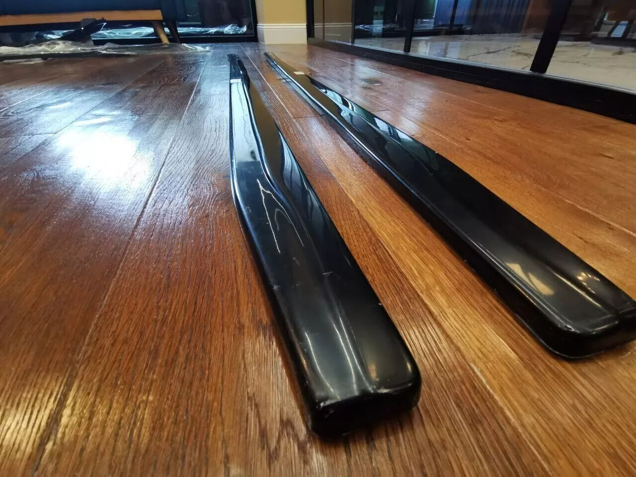 ⭐1854 SKIRTS SUITABLE FOR ALFA ROMEO GIULIETTA 10-20 GLOSSY BLACK⭐ 