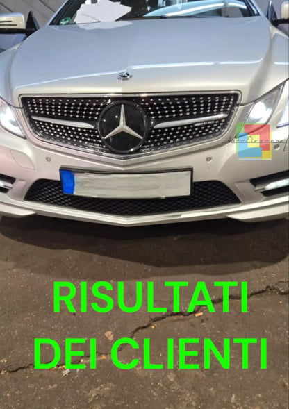 ⭐1889 GRIGLIA CLASSE E W207 C207 A207 2009-2013 COUPE CABRIO LOOK AMG DIAMANT⭐