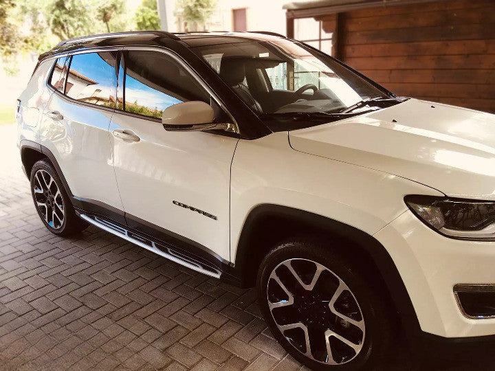 💥MINIGONNE LATERARI ADATTO PER Jeep Compass MX 2017 + 4x4💥