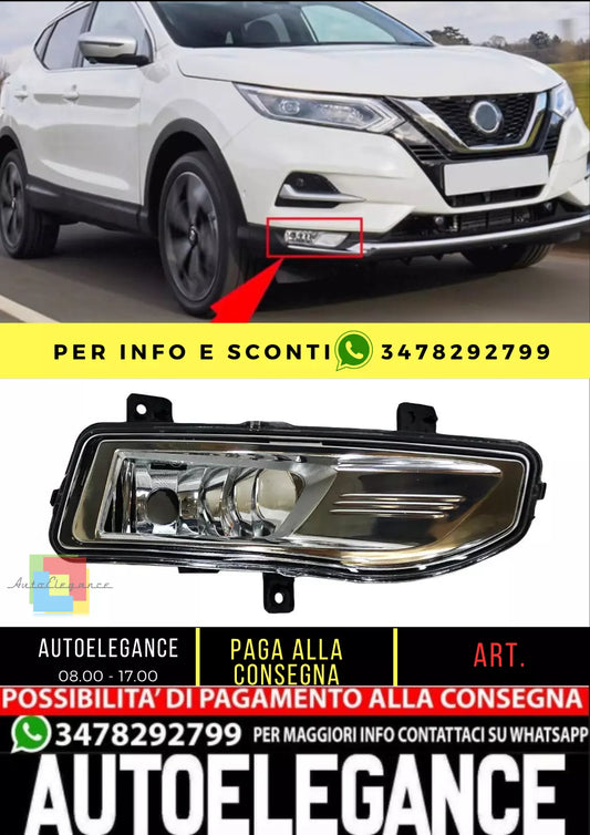 💥FENDINEBBIA DESTRO ADATTO PER Nissan Qashqai 2017 - 2021💥