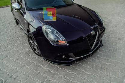 ⭐1842 SPLITTER ADATTO PER ALFA ROMEO GIULIETTA 2010-2020 NERO LUCIDO⭐