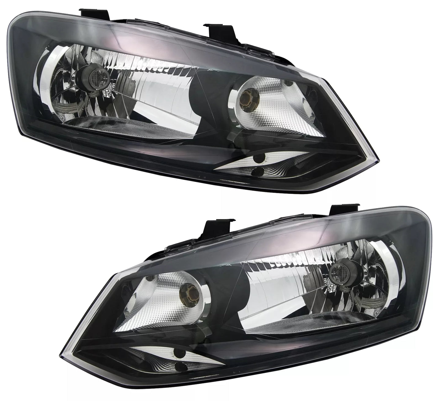 🔥Set fari per VW Polo 6R 2009-2014 H4 alogeno singolo TRENDLINE🔥