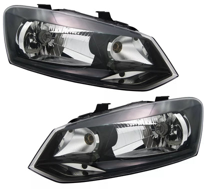 🔥Set fari per VW Polo 6R 2009-2014 H4 alogeno singolo TRENDLINE🔥