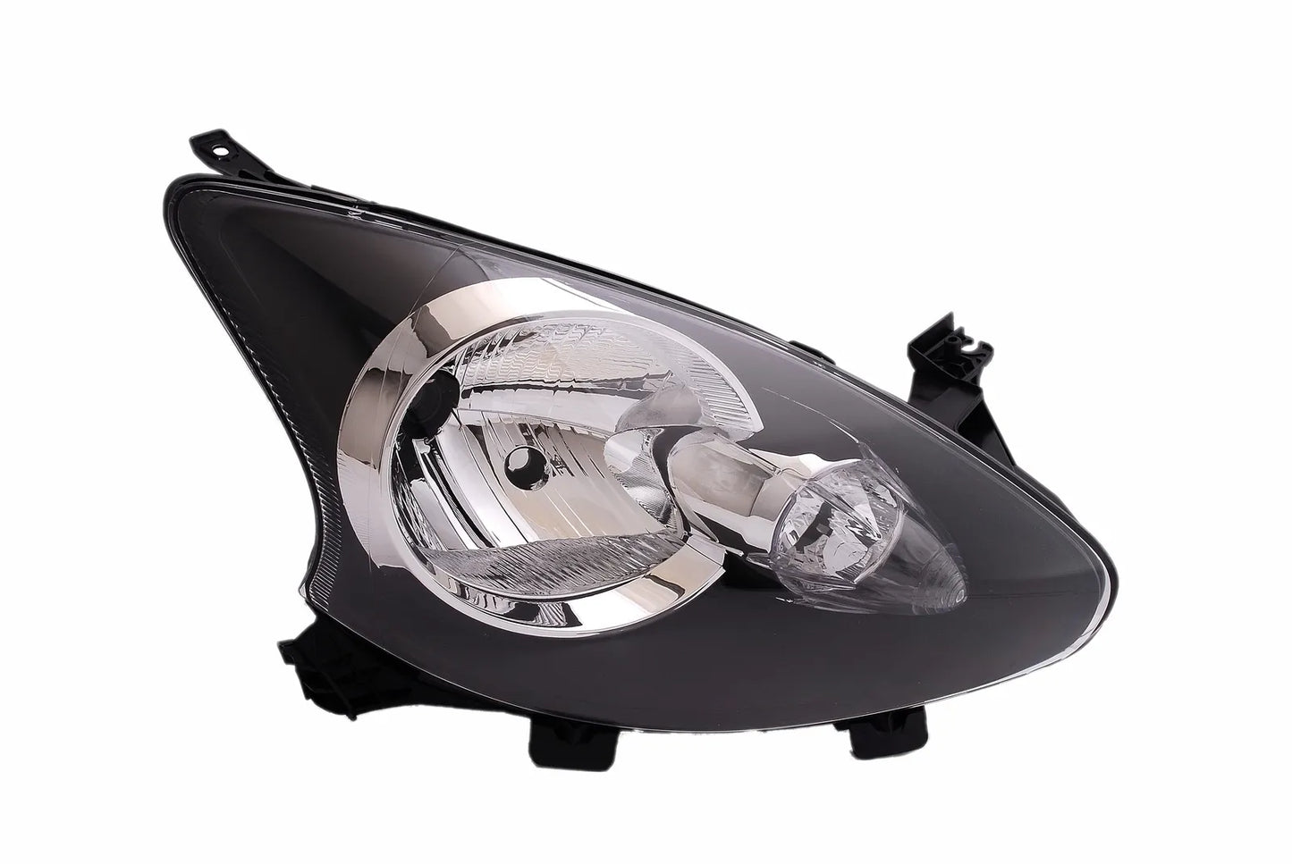 🔥Kit faro destro + sinistro per Toyota Aygo 2005-2014 vetro trasparente nero H4