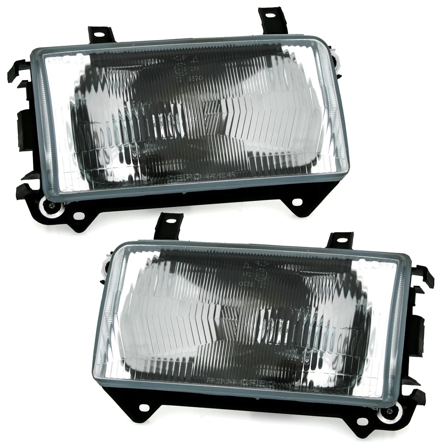 🔥Set fari con frecce per VW T4 90-03 sinistra destra in nero set H4🔥