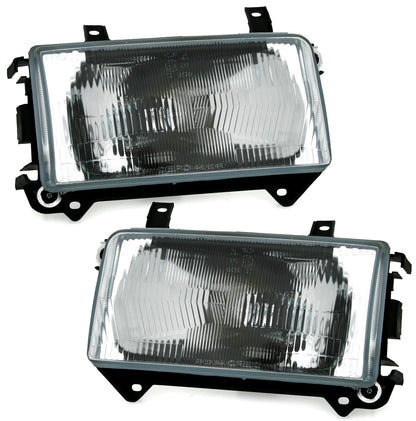 🔥Set fari con frecce per VW T4 90-03 sinistra destra in nero set H4🔥