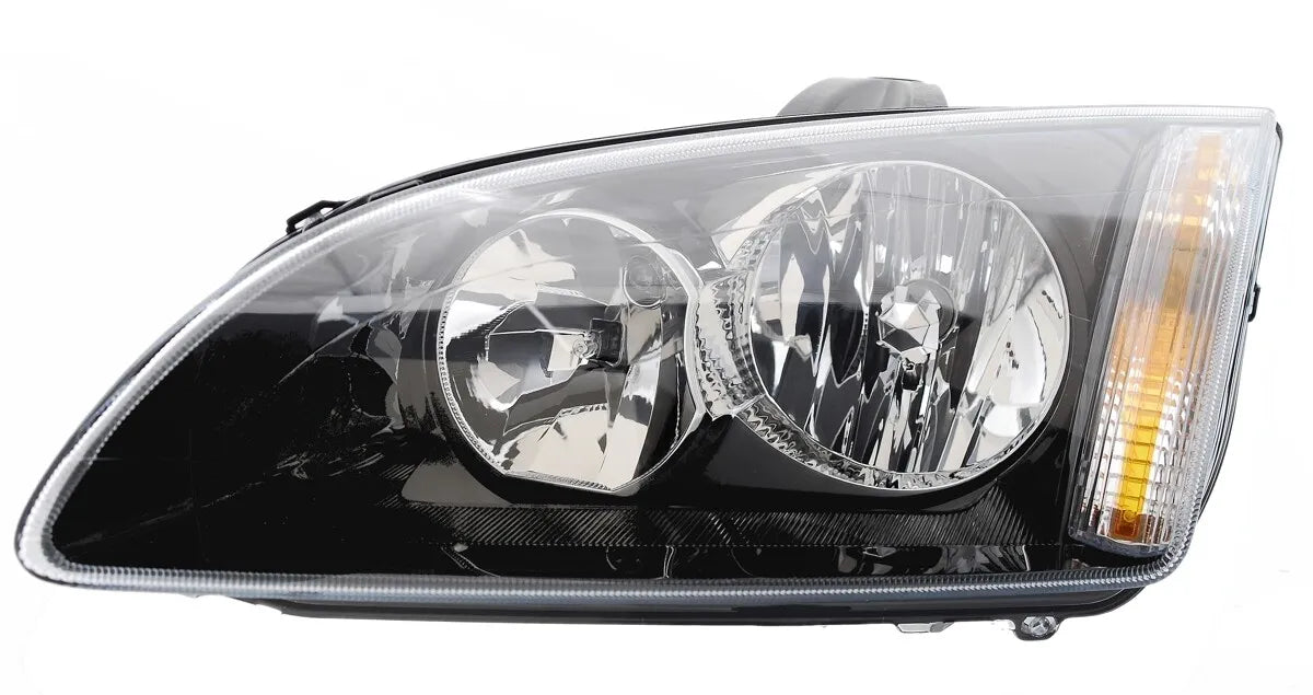 🔥Set fari per Ford Focus 2 MK2 2004-2008 H1 H7 alogeni LWR in nero🔥