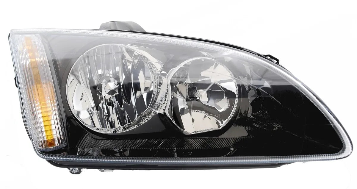 🔥Set fari per Ford Focus 2 MK2 2004-2008 H1 H7 alogeni LWR in nero🔥