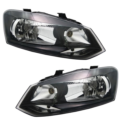 🔥Set fari per VW Polo 6R 2009-2014 H4 LWR attuatore alogeno TREND🔥