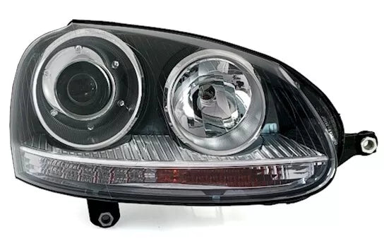 🔥Faro destro per VW Golf 5 + Jetta 3 + GTI con xeno D2S in nero🔥