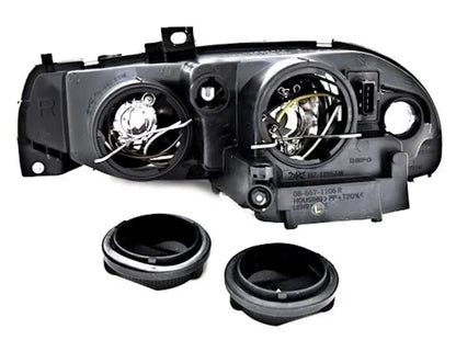 🔥Set fari per Alfa Romeo 156 932 97-03 faro principale H1 H7 nero🔥