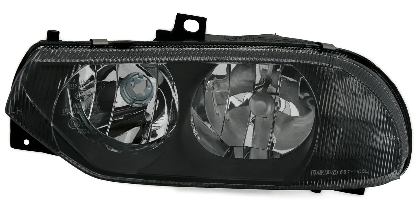 🔥Set fari per Alfa Romeo 156 932 97-03 faro principale H1 H7 nero🔥