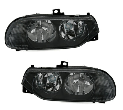 🔥Set fari per Alfa Romeo 156 932 97-03 faro principale H1 H7 nero🔥