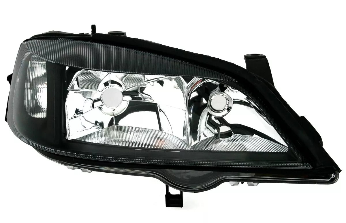 🔥Set fari neri per Opel Astra G 1998-2004 H7 HB3 per LWR elettrico TYC🔥