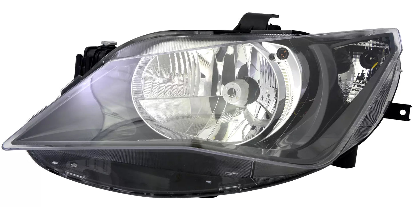 🔥Set fari per Seat Ibiza 4 6J 2012- Attuatore LWR singolo H4 nero🔥