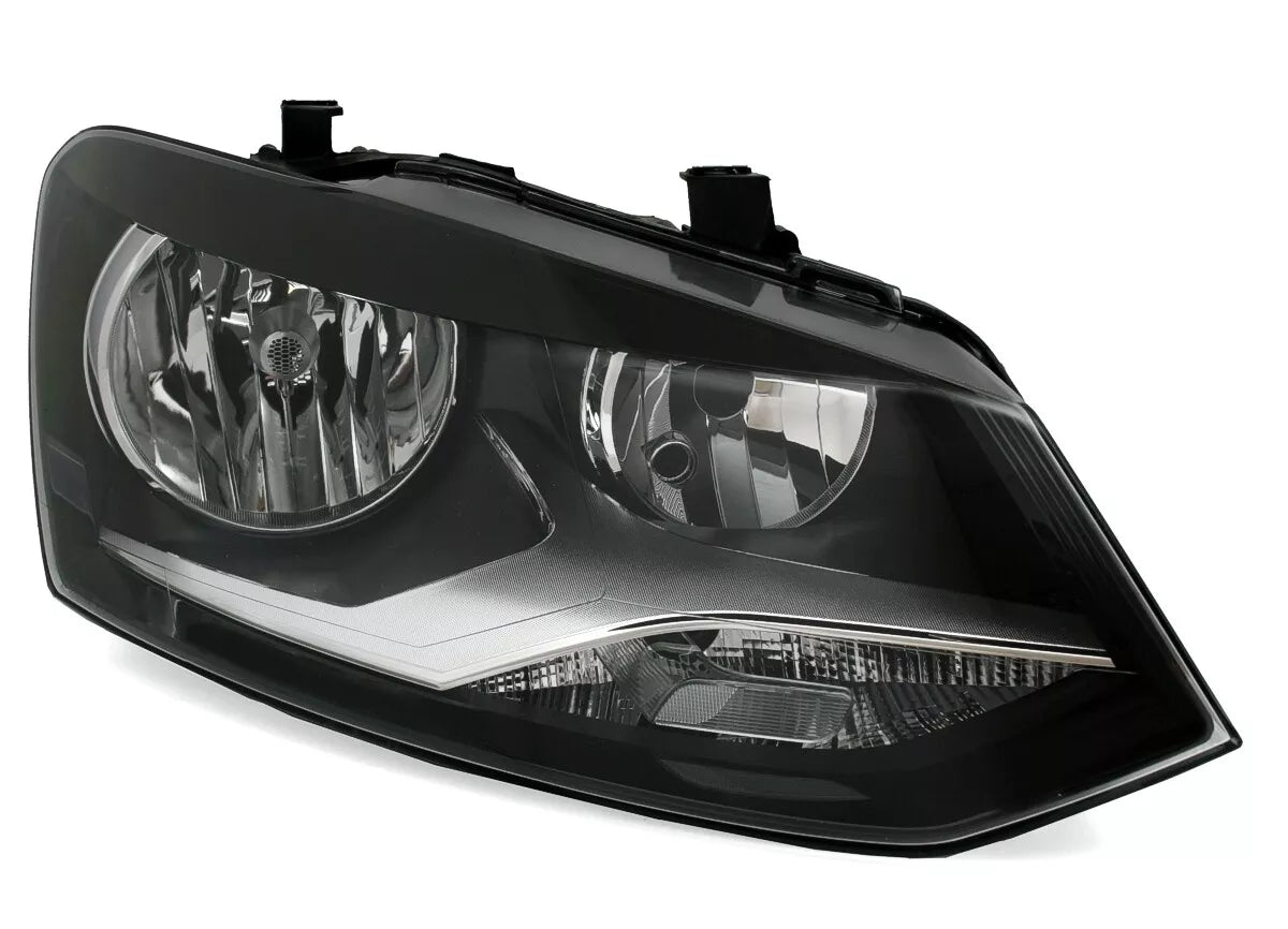 🔥Set fari per VW Polo 6R 2009-2014 H7 cromati Highline Comfortline Crossr🔥