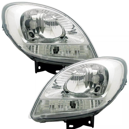 🔥Set fari per Renault Kangoo 1 Nissan Kubistar H4 alogena LWR🔥