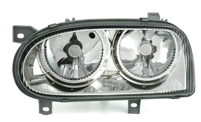 🔥Set fari per VWGolf3 III all91-97 in vetro trasparente cromato H7 alogeno LWR