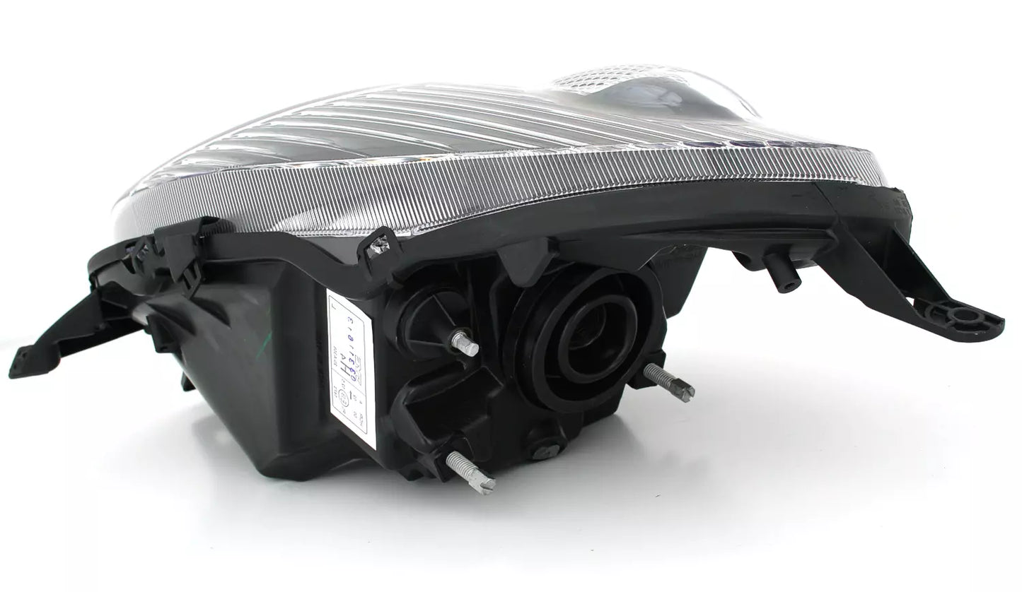 🔥Set fari per Nissan Micra K12 2003-2007 H4 alogeni neri🔥