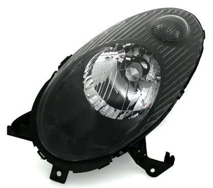 🔥Set fari per Nissan Micra K12 2003-2007 H4 alogeni neri🔥