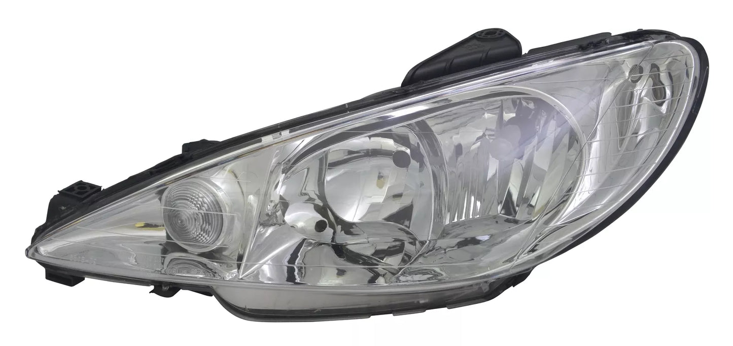 🔥Set fari per Peugeot206 + 206 CC dal 2005- H1 H7 alogeni LWR sinistro destro🔥