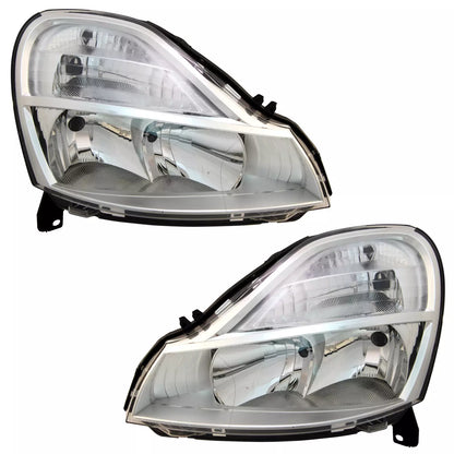 🔥Set fari per Renault Modus F JP H1 / H7 2008- Alogeni LWR🔥