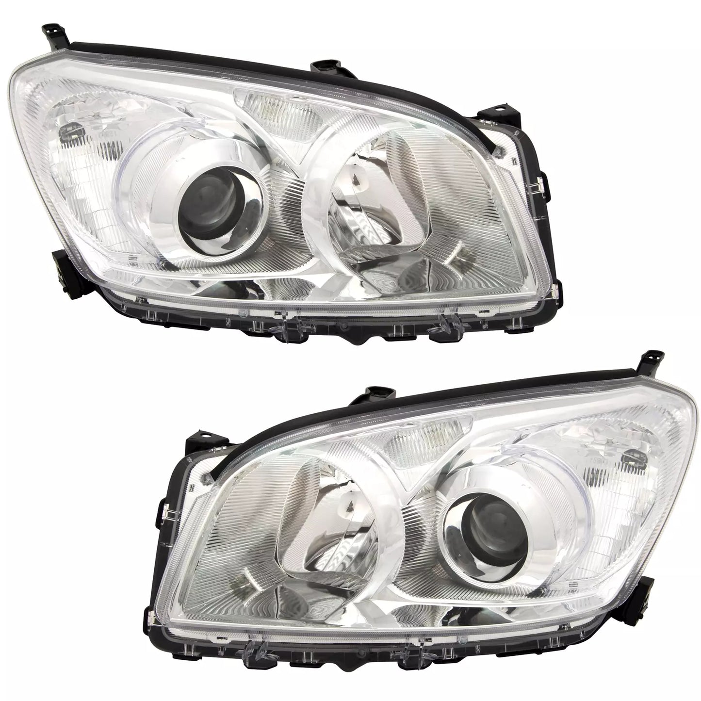 🔥Set fari per Toyota RAV4 III 3 2009-2010 H11 HB3 alogeni anteriori🔥
