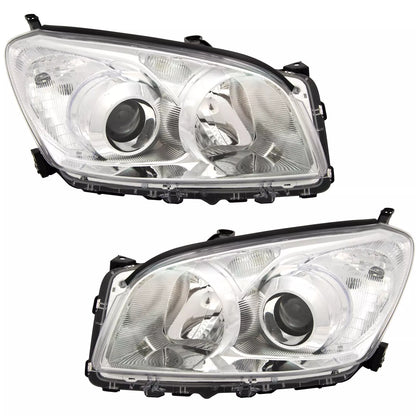 🔥Set fari per Toyota RAV4 III 3 2009-2010 H11 HB3 alogeni anteriori🔥