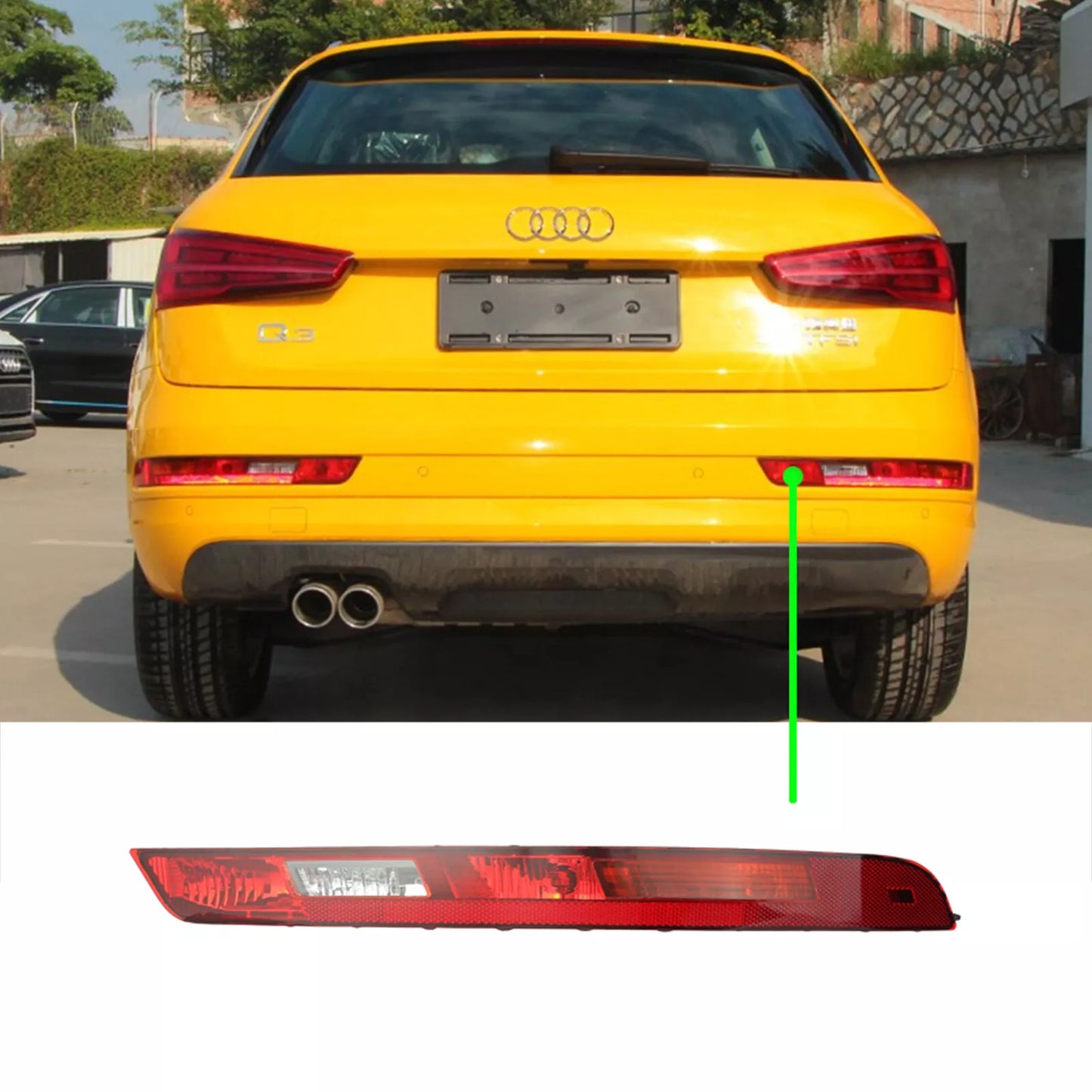 😎luce di chiusura frecce fanale adatta  per AUDI Q3 8U 15-18😎