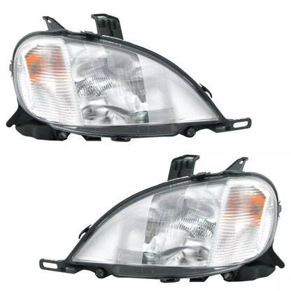 🔥Headlights set for Mercedes M-Class W163 1998-01 LWR halogen lens🔥