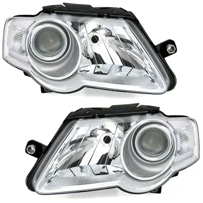 🔥Set fari in vetro trasparente per VWPassat3CB6 2005-2010 sinistro + destro H7🔥