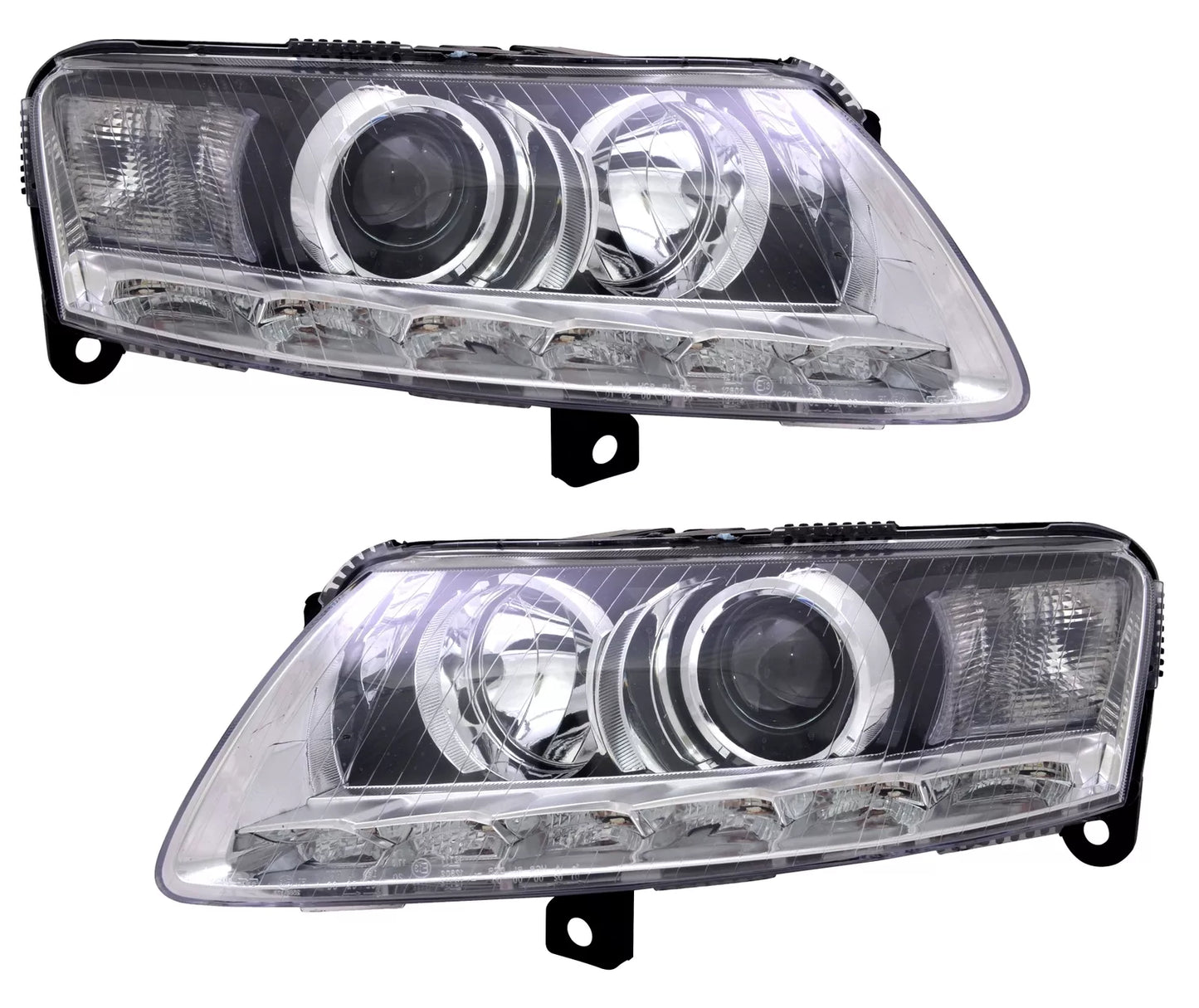 🔥Set fari per Audi A6 4F 2008-2011 Xenon D3S Bi-HID LWR DRL TFL🔥