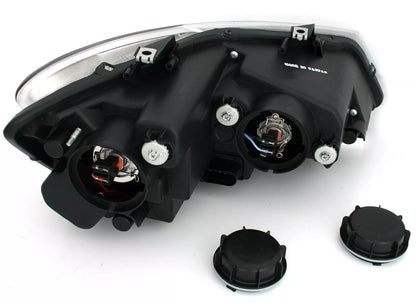 🔥Set fari per VW Polo 6R / 6C con striscia rossa U-Tube LED🔥
