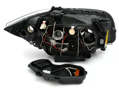 🔥Set fari Angel Eyes anelli LED bianchi per serie 1 BMW E81 E82 E87 E88 argento🔥