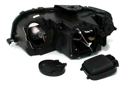 🔥Set fari neri per Audi A3 8P + 8PA con ottica luce di marcia diurna a LED🔥