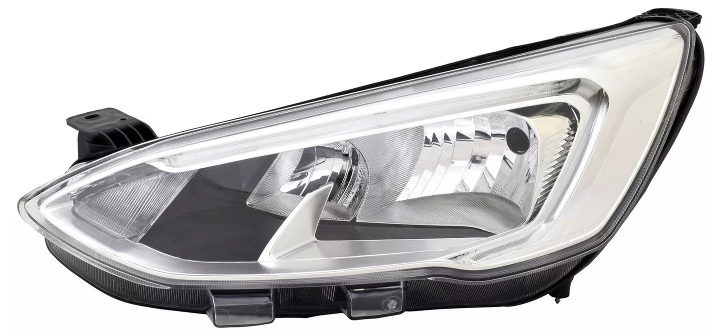 🔥Faro sinistro per Ford Focus 4 dal 2018- H1 H7 LED cromato alogeno motore LWR🔥
