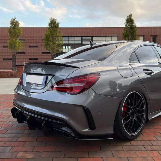 😎Diffusore sottospoiler adatto per Mercedes C117 X117 CLA 45😎